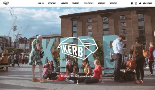 Web design and development for Kerd Street Food