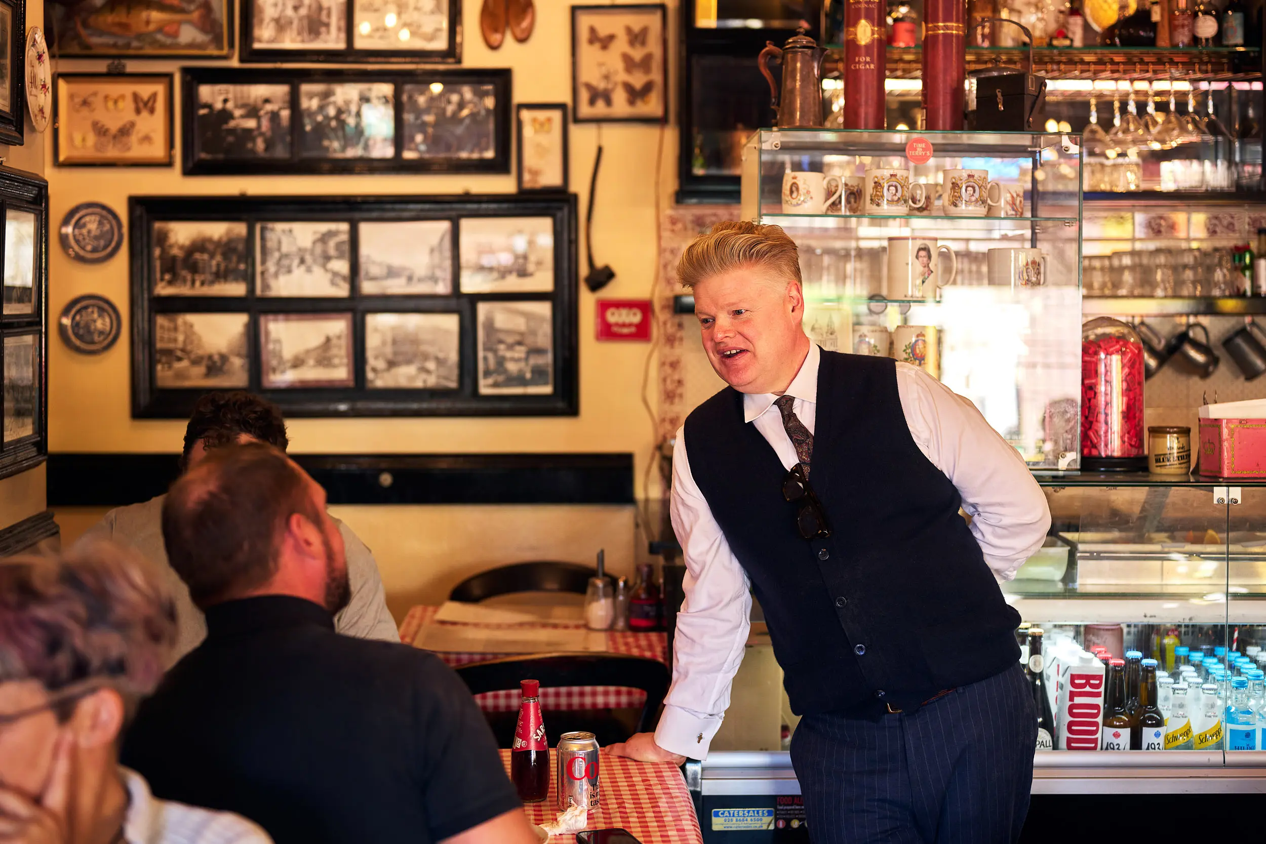 Terry's Cafe owner Austin