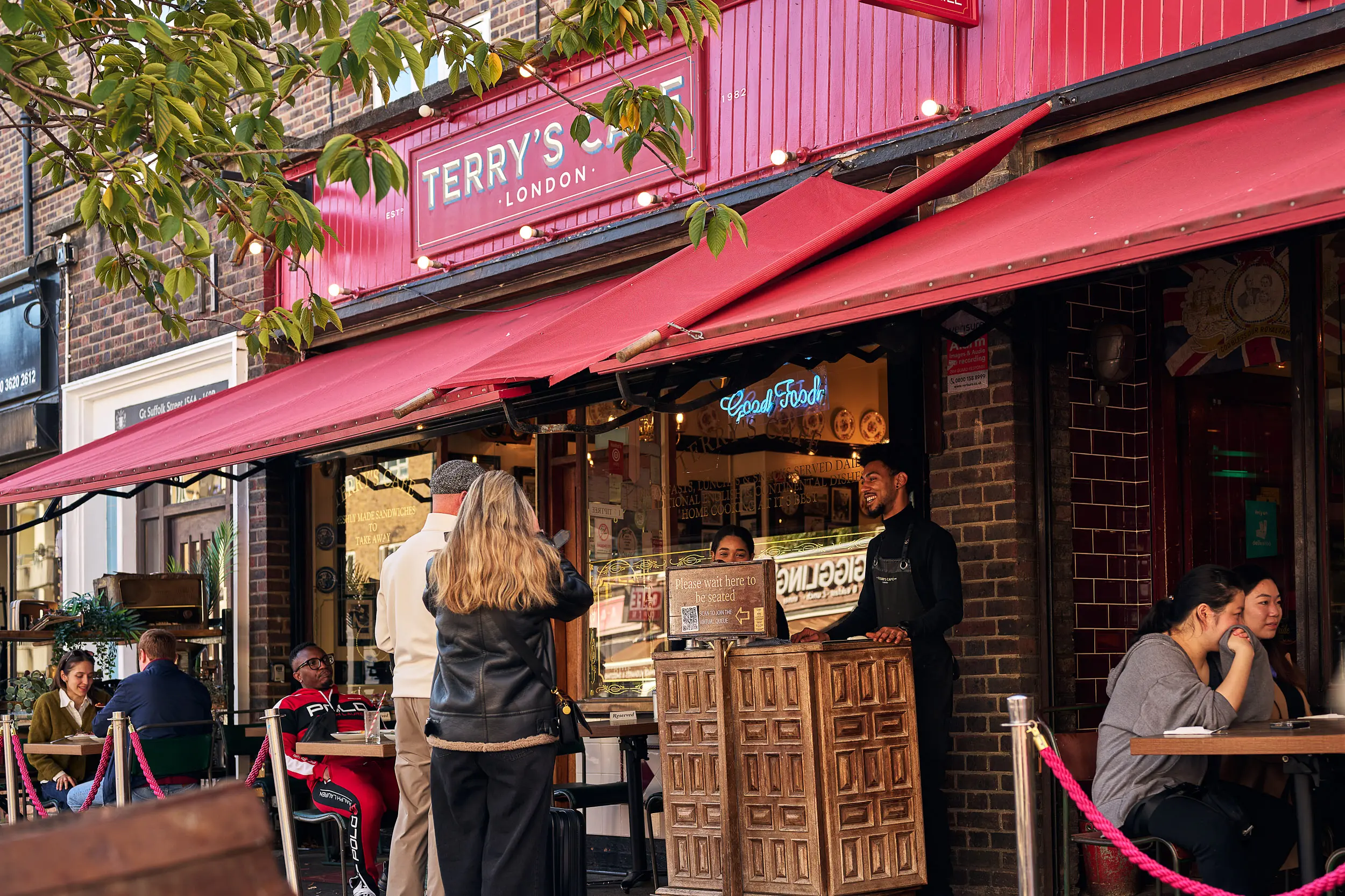 Terry's Cafe Signage Exterior Photo