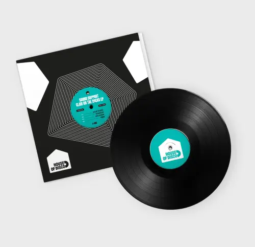 Vinyl album artwork cover design for House of Disco Records