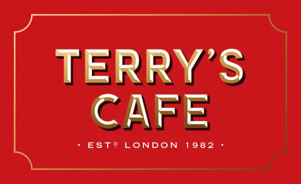 Brand identity and logo design for Terry's Cafe in South London