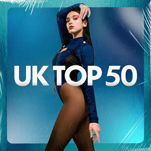 Spotify packshot artwork design for UK Top 50 by Topsify