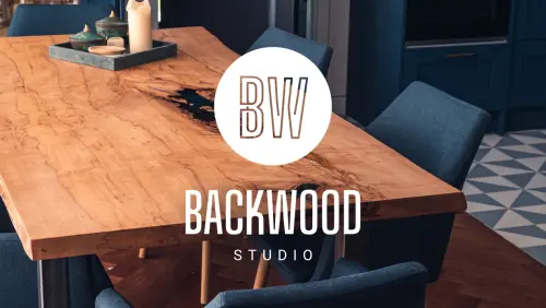 Logo and brand identity design for Backwood Studios