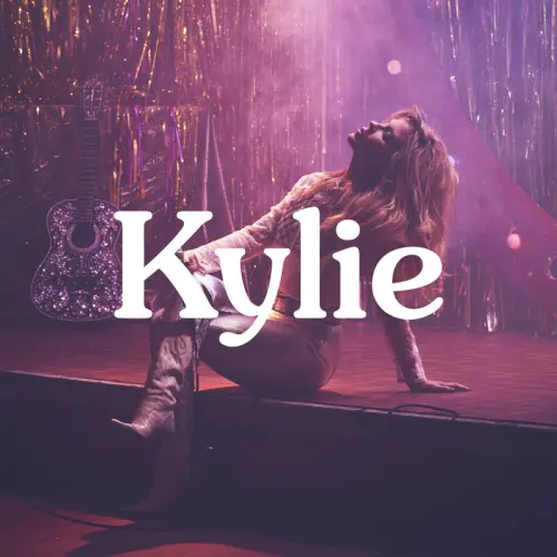 Website design for Kylie Minogue