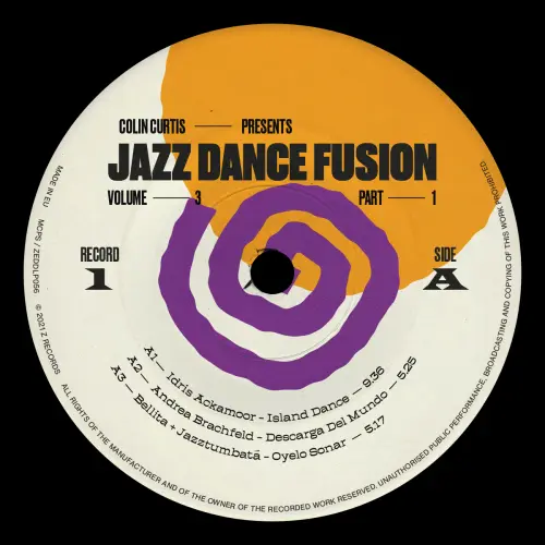 Logo and brand identity design for vinyl record labels Jazz Dance Fusion