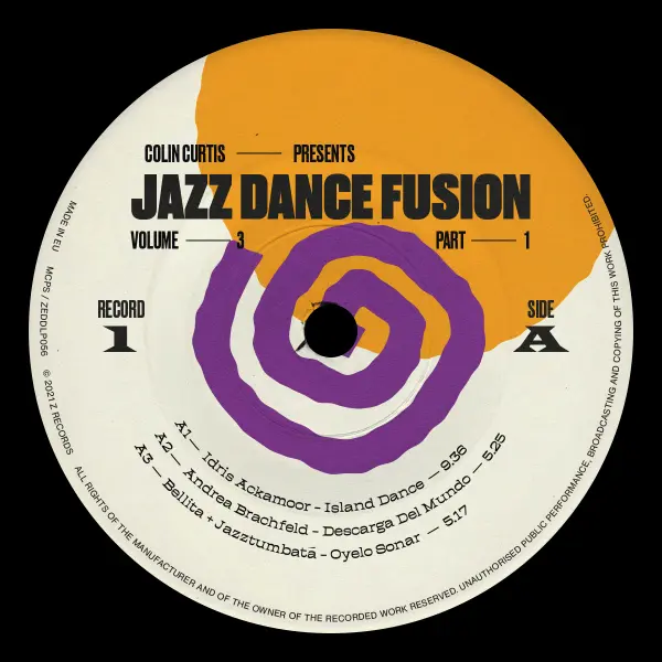 Logo and brand identity design for vinyl record labels Jazz Dance Fusion