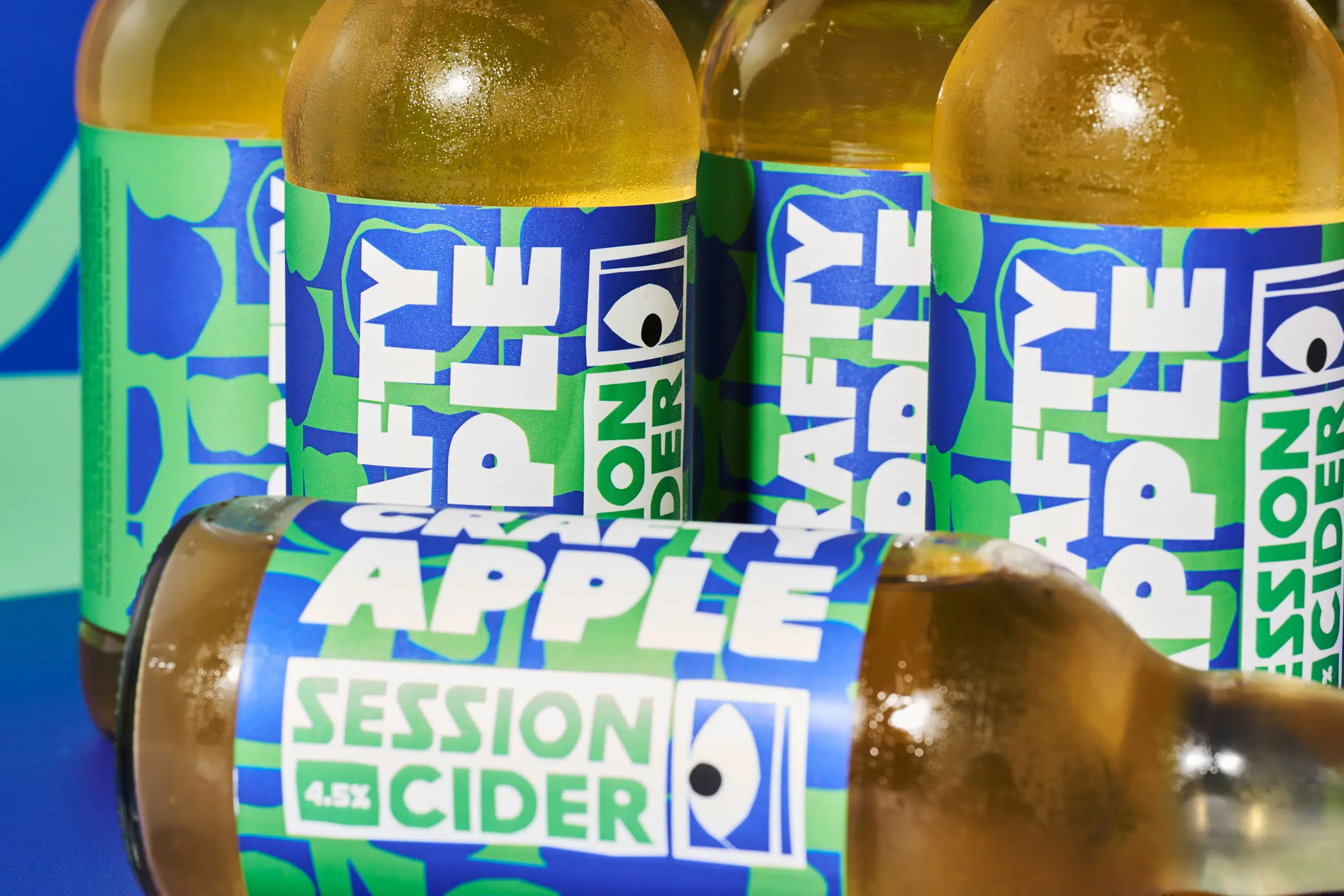 Crafty Apple Cider Branding Bottle Labels
