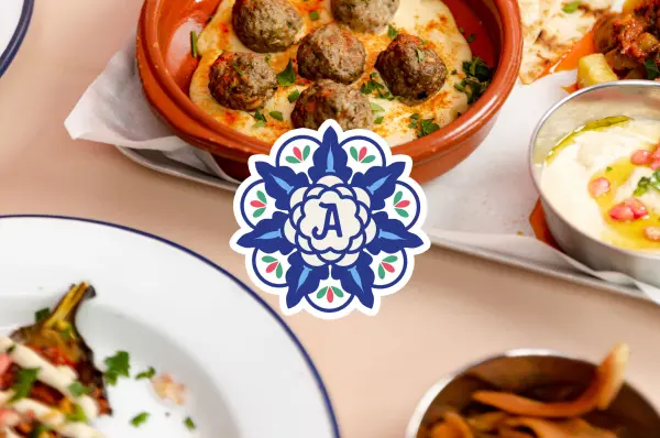 Brand identity and logo design for Arnabeet Modern Syrian Kitchen