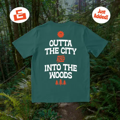 T-shirt merch design for Woody's Goods - Outta The City