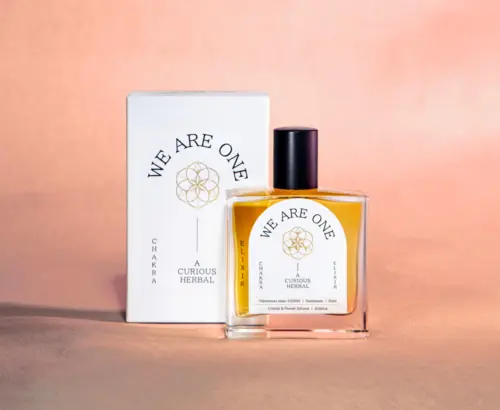 Logo and brand identity design for We Are One Perfume