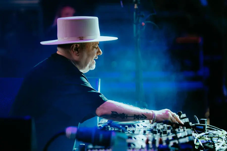 Louie Vega performing at Love Motion Festival