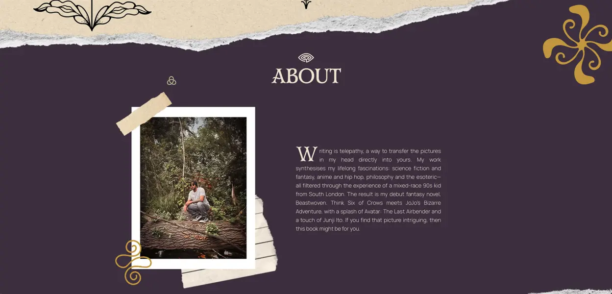 A.B. Hamilton web design