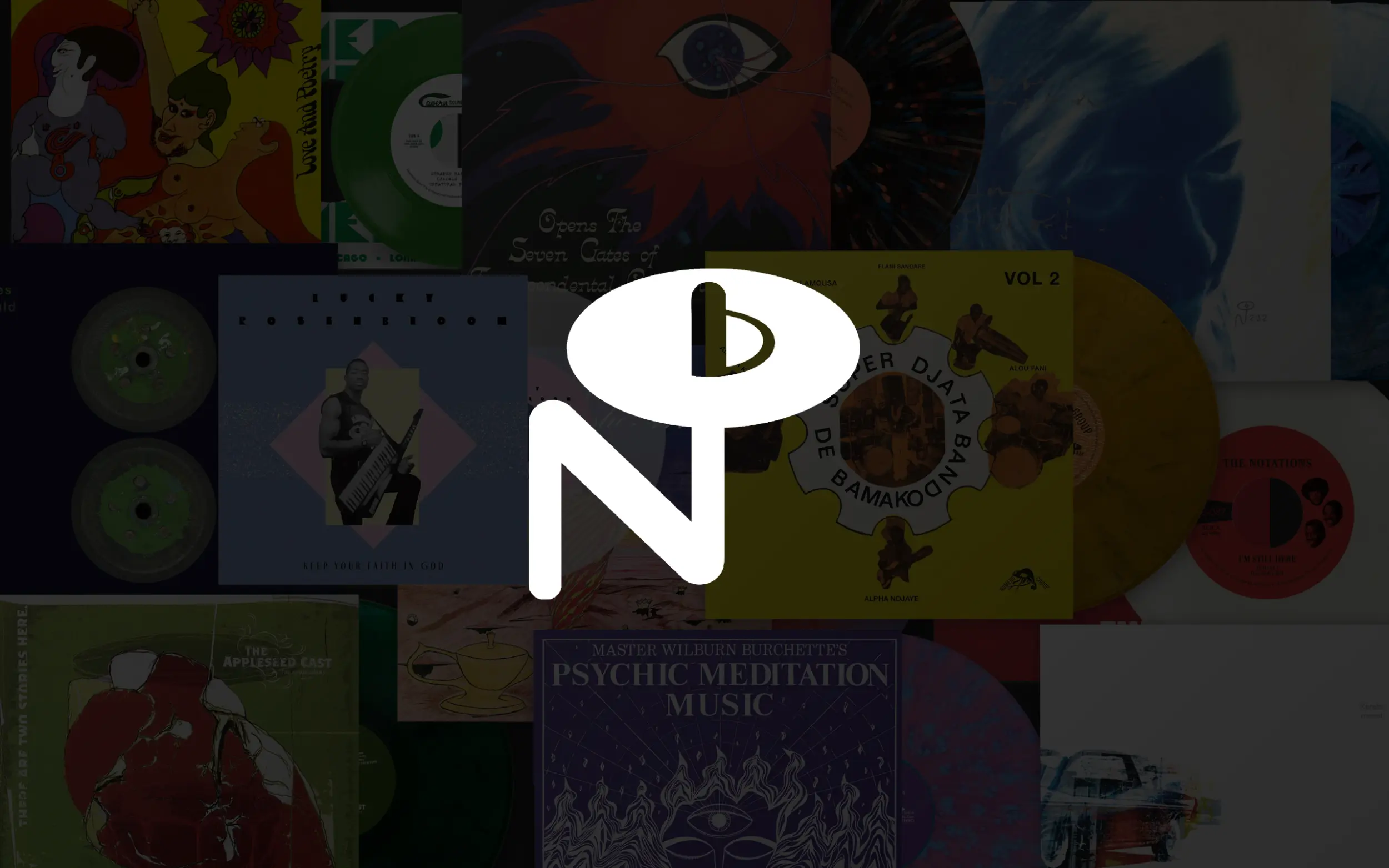 Numero Group Website Vinyl Albums and Logo
