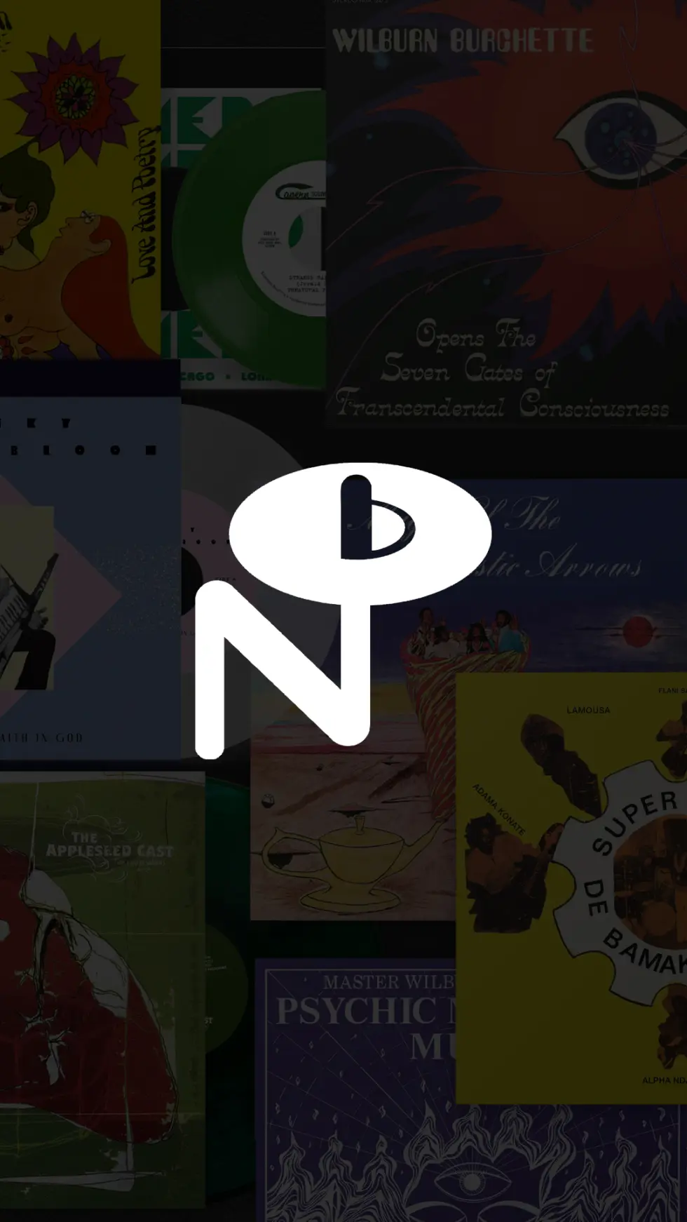 Numero Group Website Vinyl Albums and Logo