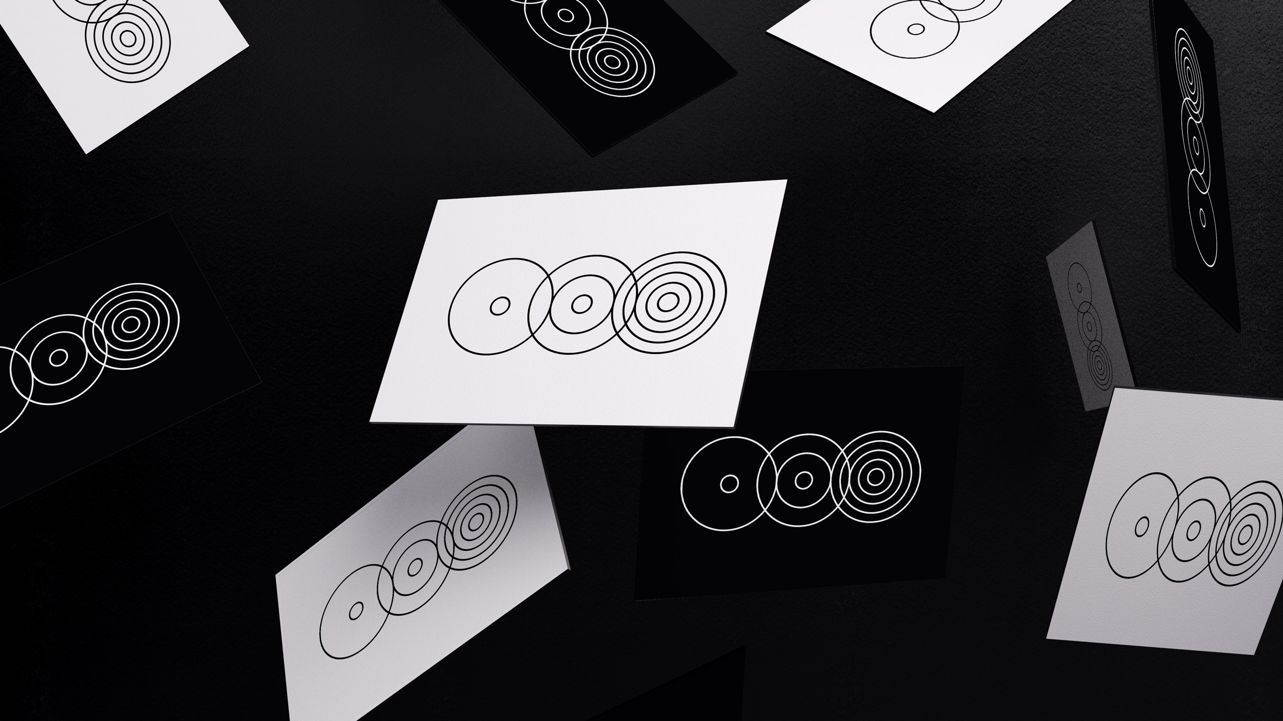 Logo and brand identity design for business cards for 235 Music Group