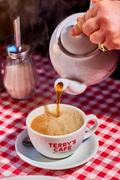Terry's Cafe bespoke crockery teacup