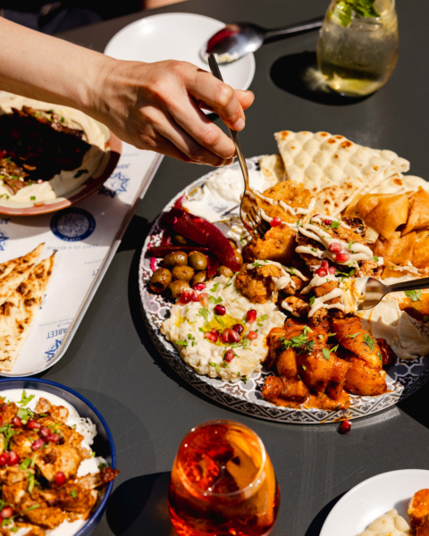 Arnabeet food platter