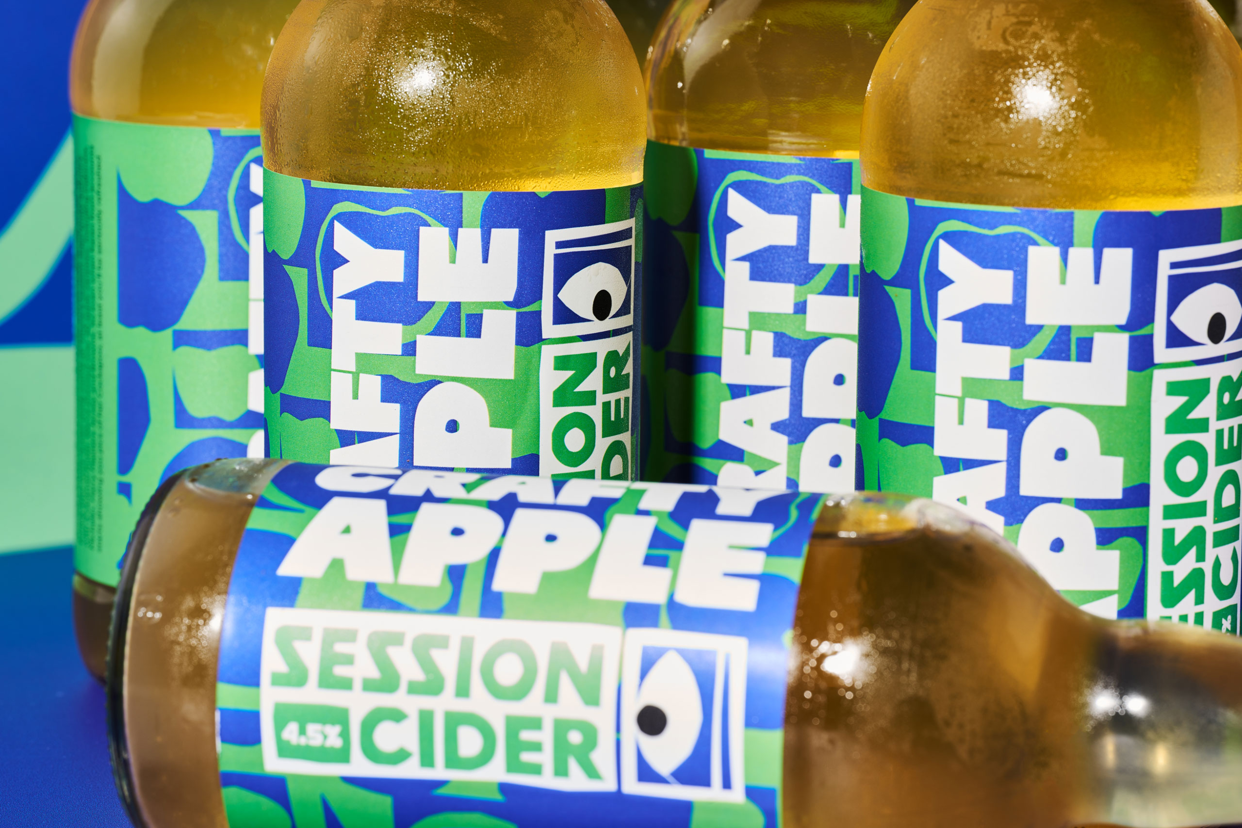 Crafty Apple Cider Branding Bottle Labels