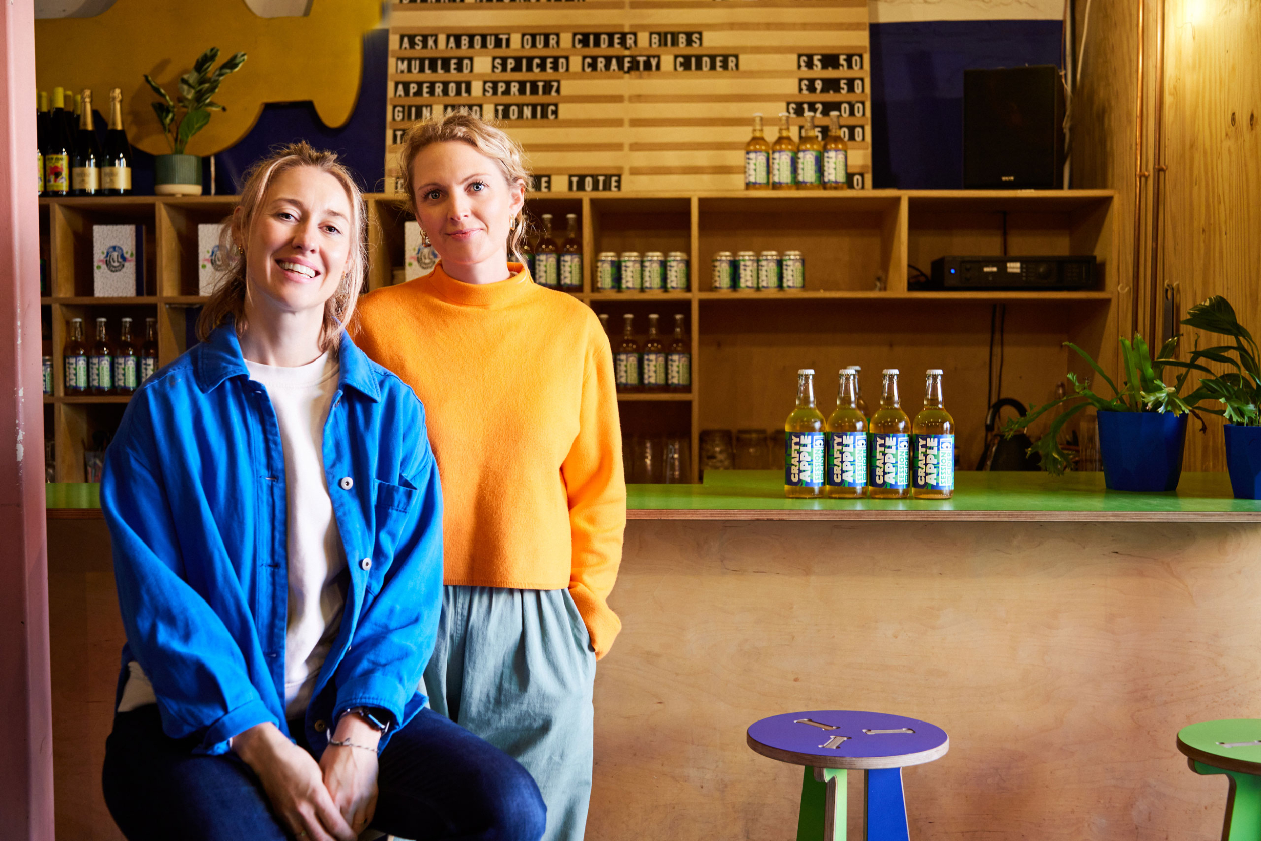 Crafty Apple Cider Owners at Real Al Co