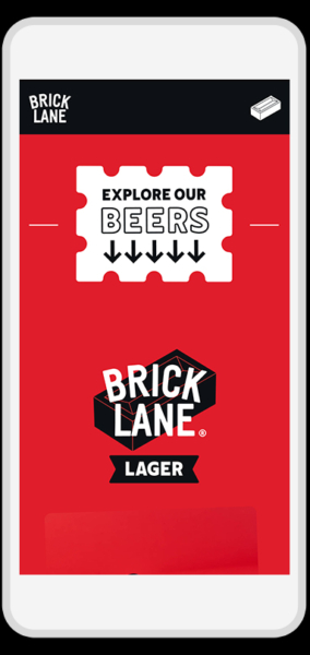 Brick Lane Beer Mobile Website designs