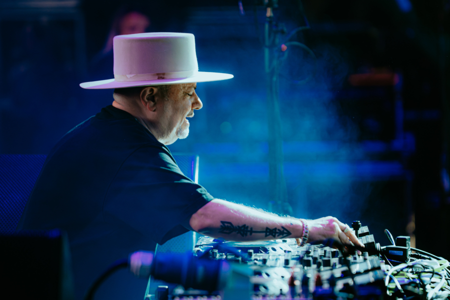 Louie Vega performing at Love Motion Festival