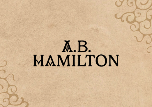 A.B. Hamilton logo design by Another Kind Studio