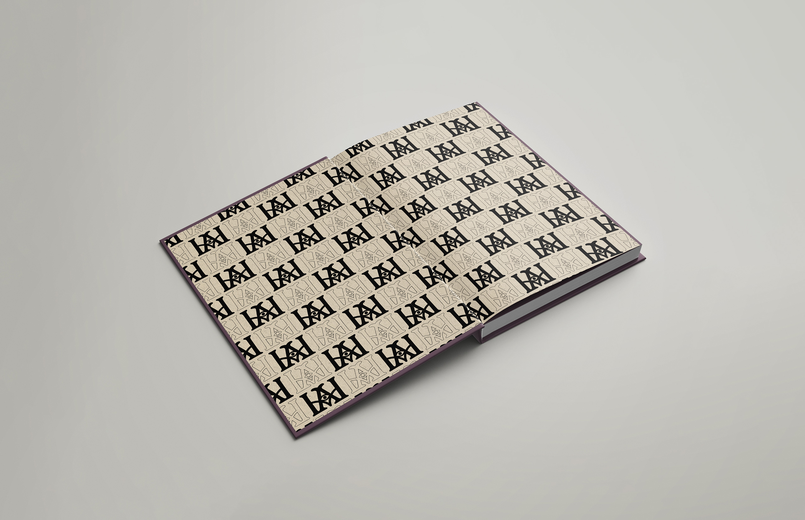 A.B. Hamilton endpapers